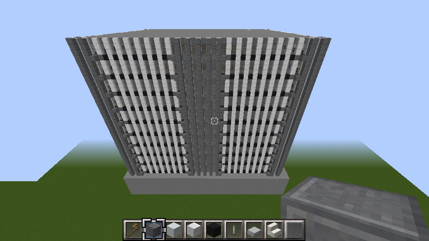 9b605f3296a7f0cff3c5f5a71379520d 【マイクラ】 巨大ビル をたったの1時間で作る方法、公開中。