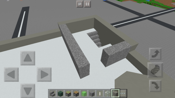 minecraft-quarter-circle-building_09 四半円のビル の作り方を紹介します。ビル建築講座