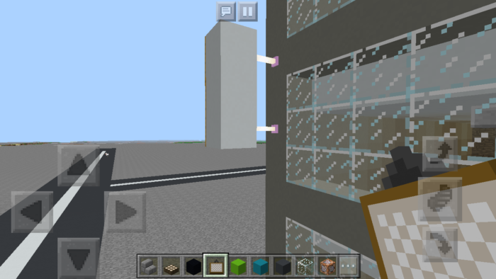 minecraft-quarter-circle-building_20 四半円のビル の作り方を紹介します。ビル建築講座