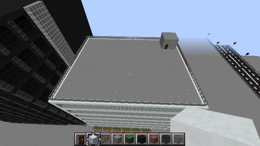 minecraft-rooftop 屋上 設備を整えれば、ビルはもっとリアルになる！外装講座 【 マイクラ 】