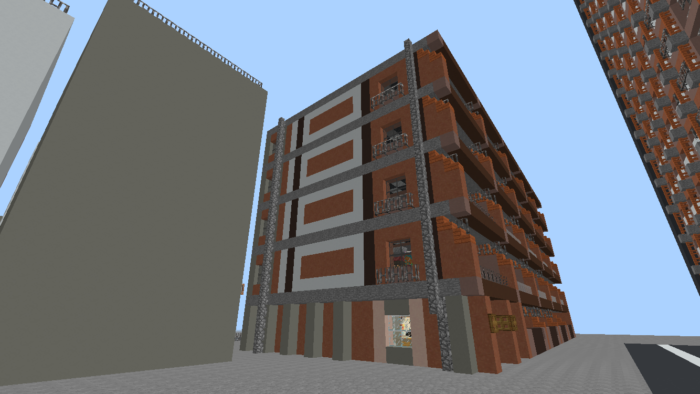 minecraft-apartment_96 アパート をマイクラで見栄えよく作る方法-マイクラ家図鑑