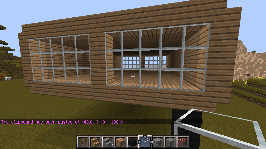 minecraft-house_10 大きな一軒 家  の簡単な作り方。家を分割して作る。- 内装 編-| マイクラ家図鑑