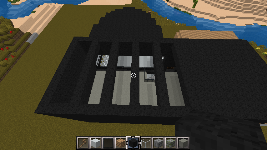 minecraft-house_22 大きな一軒 家  の簡単な作り方。家を分割して作る。- 内装 編-| マイクラ家図鑑