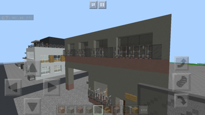 minecraft-two-storied-house_39 2階建ての家 をレトロっぽく作る方法 | マイクラ家図鑑