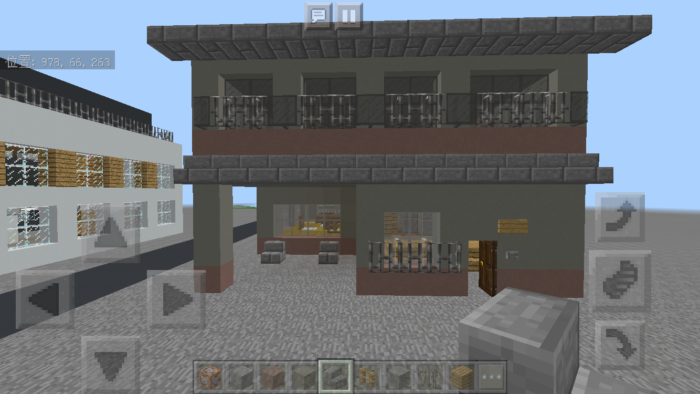 minecraft-two-storied-house_44 2階建ての家 をレトロっぽく作る方法 | マイクラ家図鑑