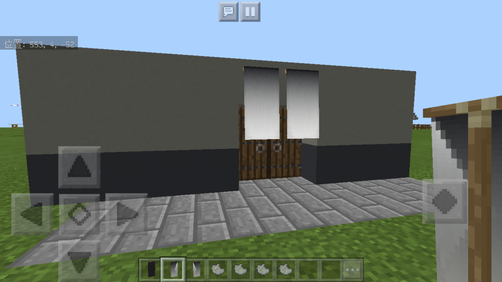 minecraft-door_47_05-1024x576 ドア 周りをオシャレにする! 玄関 のデザイン16個を一気に紹介します。｜マイクラ家図鑑