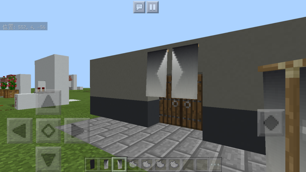 minecraft-door_47_06-1024x576 ドア 周りをオシャレにする! 玄関 のデザイン16個を一気に紹介します。｜マイクラ家図鑑