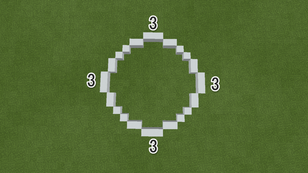 minecraft-circle_12-1024x576 円 をマイクラで簡単にきれいに作る方法-MC家図鑑