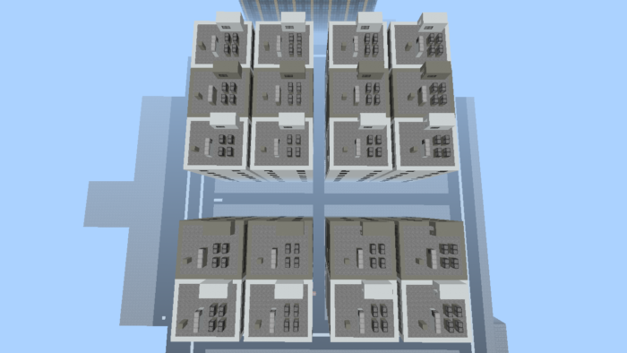 minecraft-city_29 大都市 を一瞬で作る方法を紹介。ビルをマイクラで建てまくる。【コマンド】 | マイクラ家図鑑