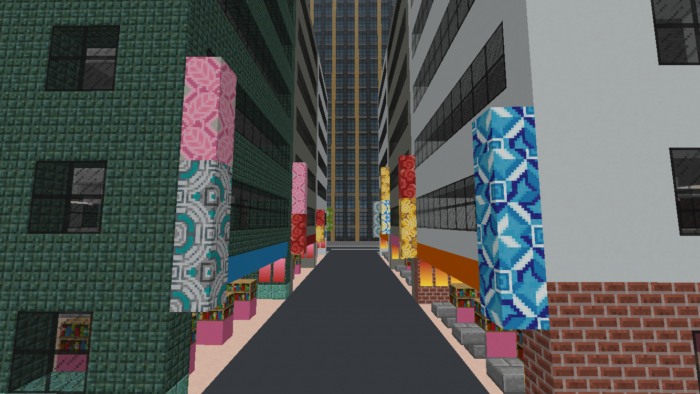 minecraft-city_32 大都市 を一瞬で作る方法を紹介。ビルをマイクラで建てまくる。【コマンド】 | マイクラ家図鑑
