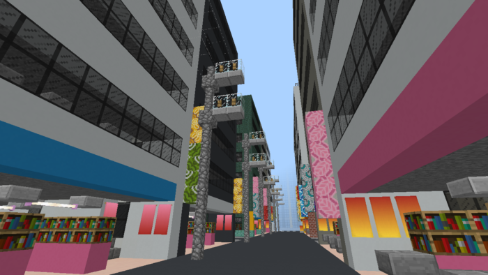 minecraft-city_36 大都市 を一瞬で作る方法を紹介。ビルをマイクラで建てまくる。【コマンド】 | マイクラ家図鑑