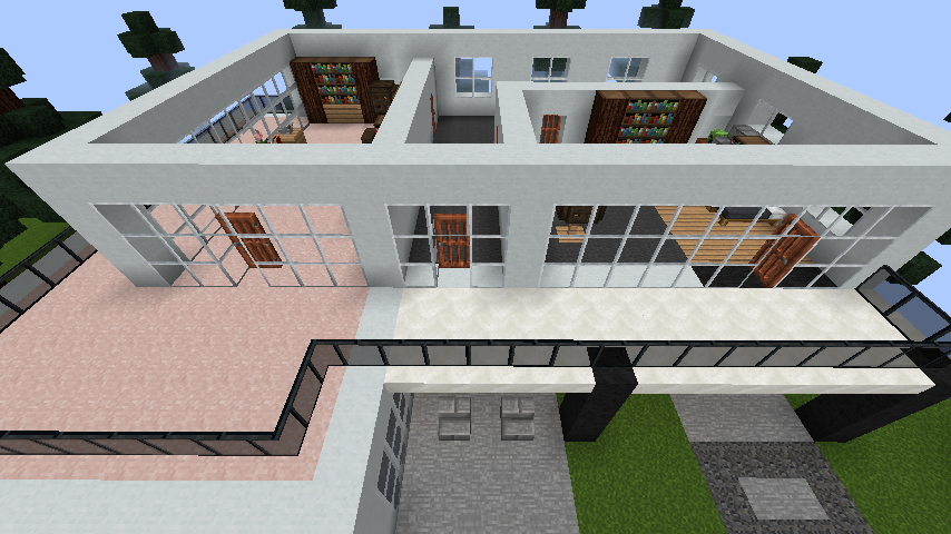 minecraft-house140-2 【マイクラ】家を設計図からオシャレに作る！最新の作り方を大公開！