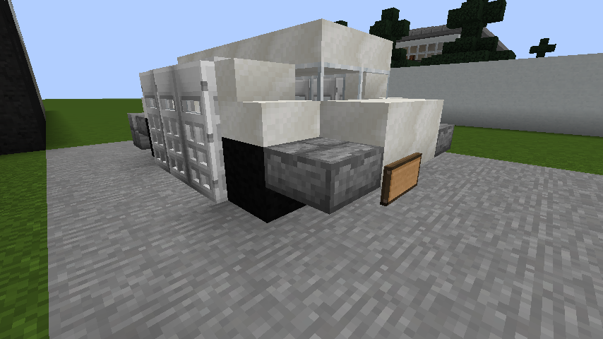 minecraft-house_96 現代建築 をマイクラでおしゃれに作れる！現代建築講座【設計図】